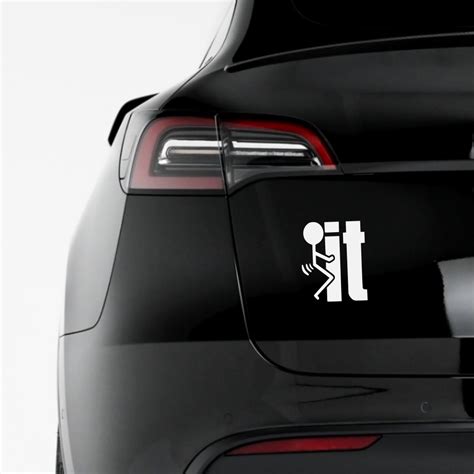 Samolepka na auto Fuck it Placatky levně cz