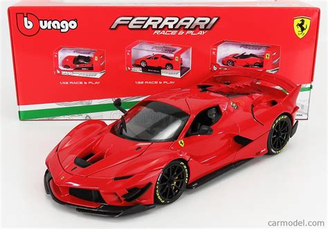 Burago Bu Car Scala Ferrari Fxx K Evo Hybrid V Hp