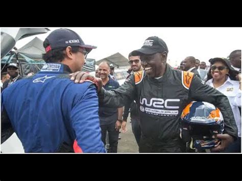 President Ruto Flags Off The WRC Safari Rally 2024 At KICC Nairobi