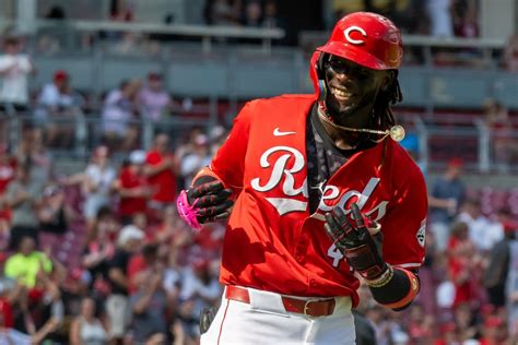 Photos Rece Hinds Continues Brilliant Debut In Cincinnati Reds Game