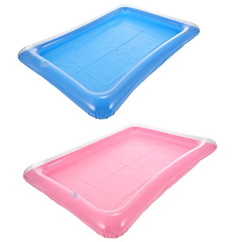 2 Pcs Drinks Inflatable Buffet Server Tray Inflatable Ice Bar ...