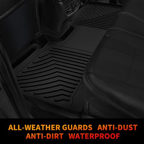 TPE Rubber Floor Mats Liners For 2018 2024 GMC Terrain SLT Denali All