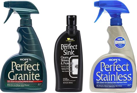 Hopes Perfect Sink Cleaner And Polish 85 Fl Oz And Perfect Countertop Cleaner