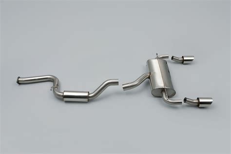 Milltek Cat Back Exhaust System For Focus Rs Mk Resonated Ec