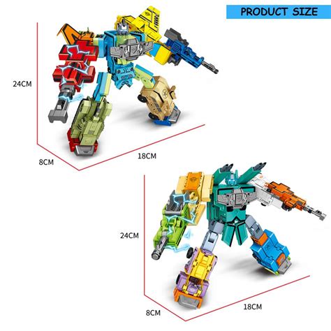 Snapklik.com : Number Robots Transforming Action Figure Toys,Number Bots Toys, School Classroom ...