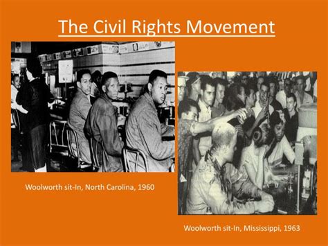 Ppt The Civil Rights Movement Powerpoint Presentation Free Download