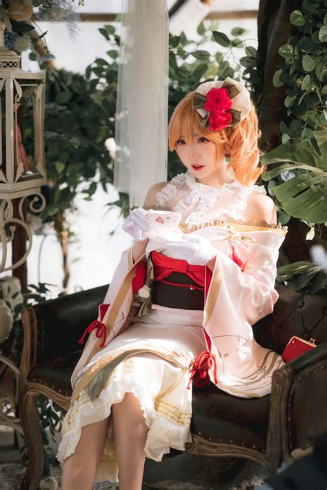Guaxichan 瓜希酱 Richelieu Azur Lane Hot Girl China
