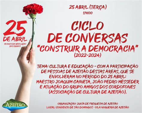 Ciclo de Conversas Construir a Democracia Azeitão