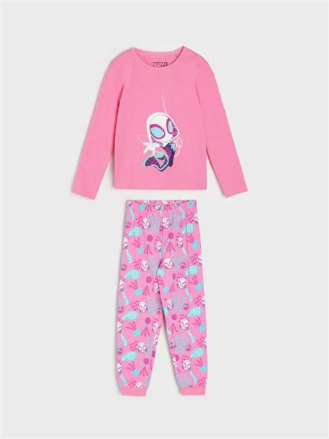 Marvel Two Piece Pyjama Set Color Pink Sinsay R X