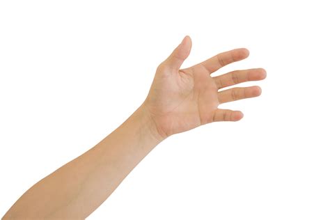 Man Hand Gesture Isolated Png