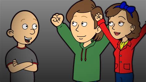 Classic Caillou Improves Behavior Series Finale Youtube