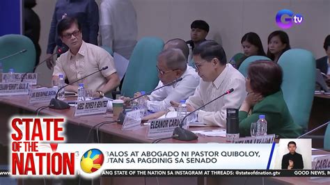 Dilg Sec Benhur Abalos At Abogado Ni Pastor Apollo Quiboloy