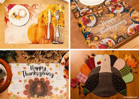 50 Beautiful Thanksgiving Placemats For Your Table - Inckredible