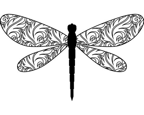 Dragonfly Svg Dragonflies Svg Dragonfly Silhouette Svg Etsy