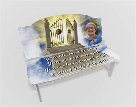 memorial bench template design sublimation png etsy