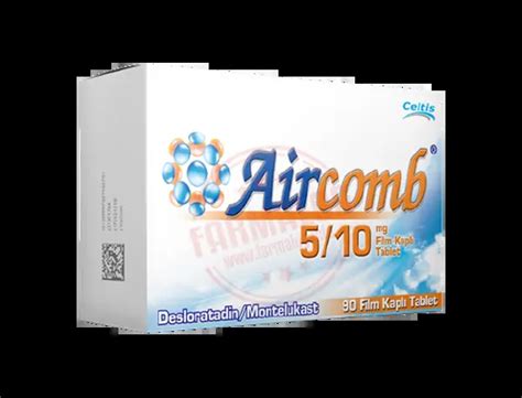 AIRCOMB 5 10 MG 90 FILM KAPLI TABLET KUB