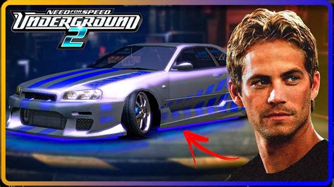 Fiz O Skyline Do Brian Do Velozes E Furiosos 2 No Need For Speed Underground 2 Youtube