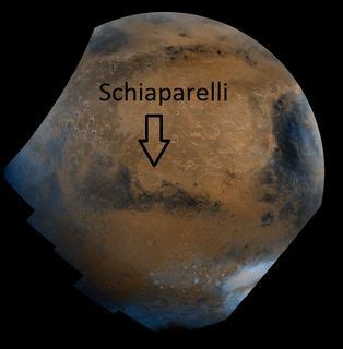 Schiaparelli Crater - Marspedia