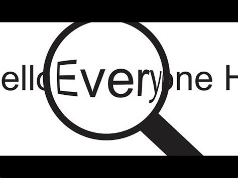 How To Make Magnifying Glass Effect Magnifier In Coreldraw Youtube