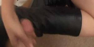 Hot Blonde Bootjob Cum On Boots Porn Videos