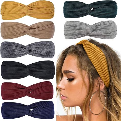 Huachi Headbands For Women Twist Knotted Women Head Bands