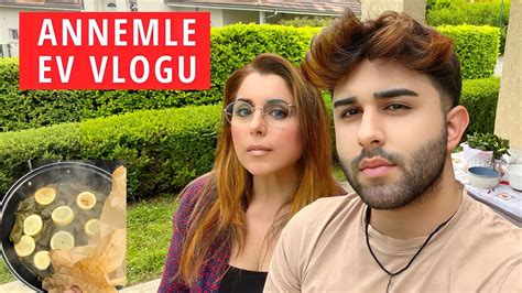 ANNEM SEHER DİLOVAN İLE İSVİÇRE DE EV VLOGU Yaprak Sarması Yaptık