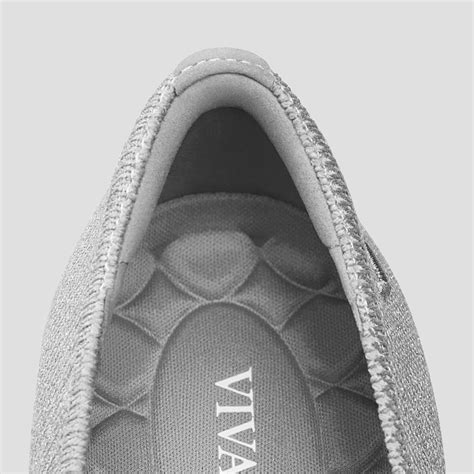 Pointed-Toe Kitten Heels (VIVAIA Running Heels Scarlett), SILVERY GREY ...