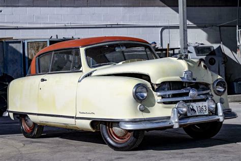 1951 Nash Rambler Yellow With 75052 Miles Available Now Classic