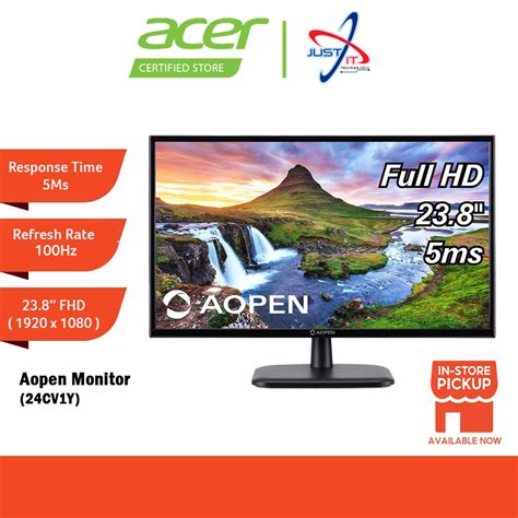 Acer Aopen Cl Y Cv Y Hz Fhd Led Monitor Shopee