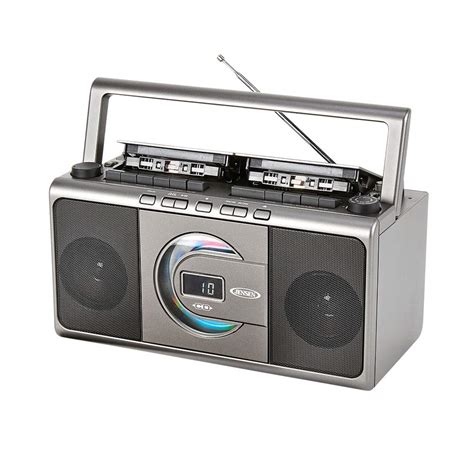 Buy JENSEN MCR 1000 Portable Stereo CD Player Dual Cassette Deck