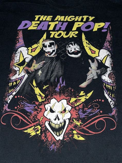 Vintage Insane Clown Posse The Mighty Death Pop Tour Gem