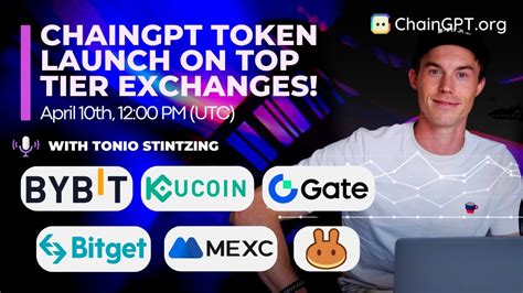 ChainGPT CGPT Token Launch Coming To Exchanges On April 10th