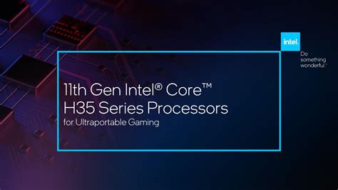 Intel Announces 11th Gen Mobile H Series Processors Alder Lake And