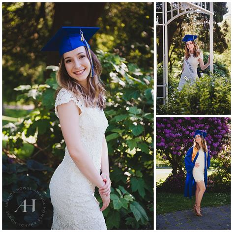 Cap And Gown Senior Portraits Amanda Howse Photography