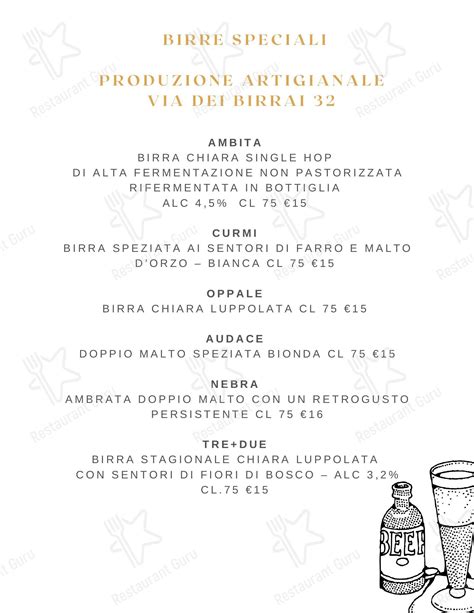 Speisekarte Von Ambita Pizzeria Con Cucina Mailand