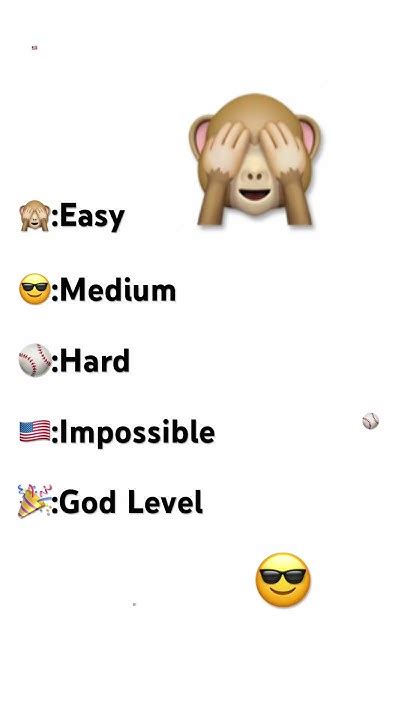 Try To Find All The Emojis Emojis Challenges Easy Medium Hard