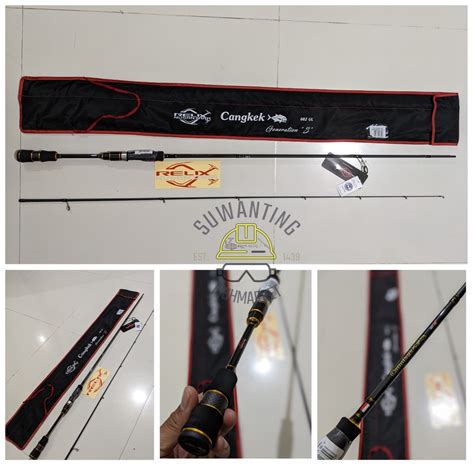 Fishing Rod Rod Relix Nusantara Cangkek 682 UL 6lb 632 XUL 3lb Gen S