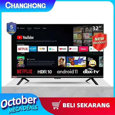 Jual Changhong Inch Newest Android Frameless Smart Tv Digital Led