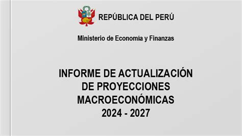 MEF la economía se encuentra en fase de recuperación y tiene estimado