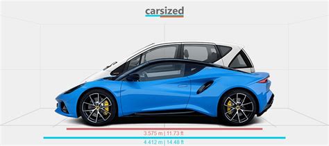 Dimensions Lotus Emira Present Vs Mercedes Benz A Class