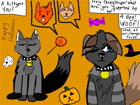 Graystripe and Millie’s Halloween! | Warrior Cats