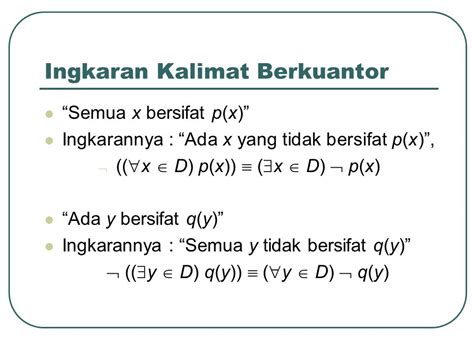 Contoh Soal Logika Matematika Pernyataan Berkuantor