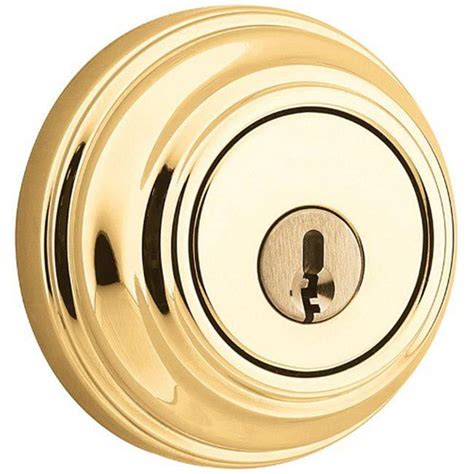 Weiser 9gd94710 069 Single Cylinder Smart Key Deadbolt Polished Brass Walmart Canada