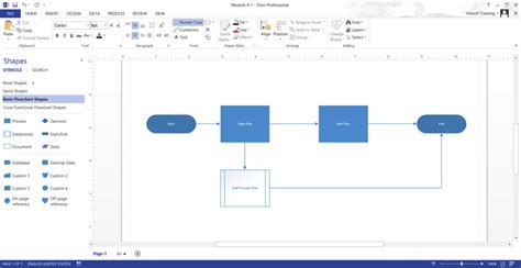 Formatting Shapes In Visio Training Connection