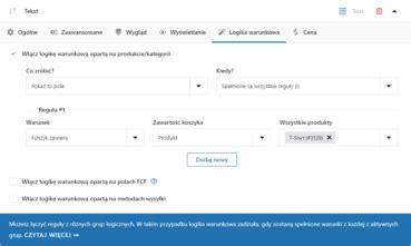 Flexible Checkout Fields WooCommerce Dokumentacja