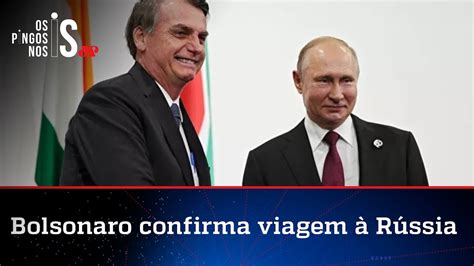 Exclusivo Bolsonaro Rebate M Dia E Diz Jp Que Viagem R Ssia Est