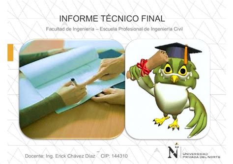 PDF Informe Técnico Final segun UPN DOKUMEN TIPS