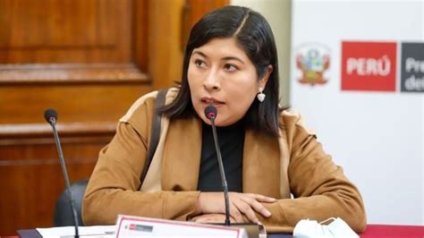 Betssy Chávez Las Reacciones En El Congreso Tras La Censura De La Ministra De Trabajo Rpp