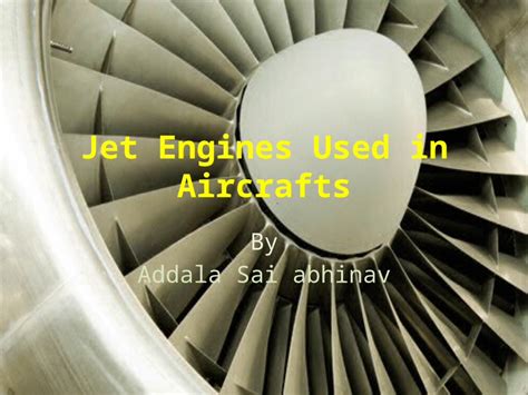 (PPTX) types of jet engines - DOKUMEN.TIPS