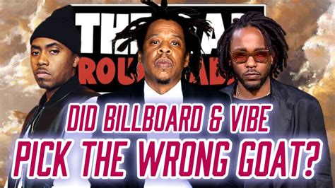 Are Jay Z And Kendrick Lamar Greater Than Nas Billboard Top 50 Rappers Of All Time Youtube